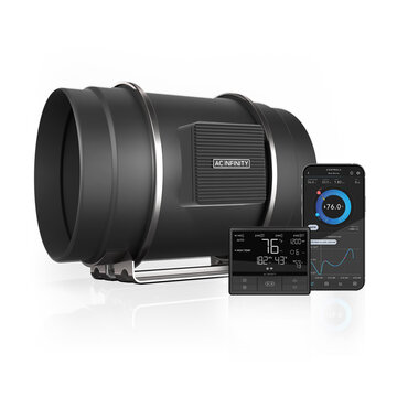 AC Infinity AC Infinity CloudLine  Pro T8  8" Inline Duct Fan w/ Temp & Humidity Controller