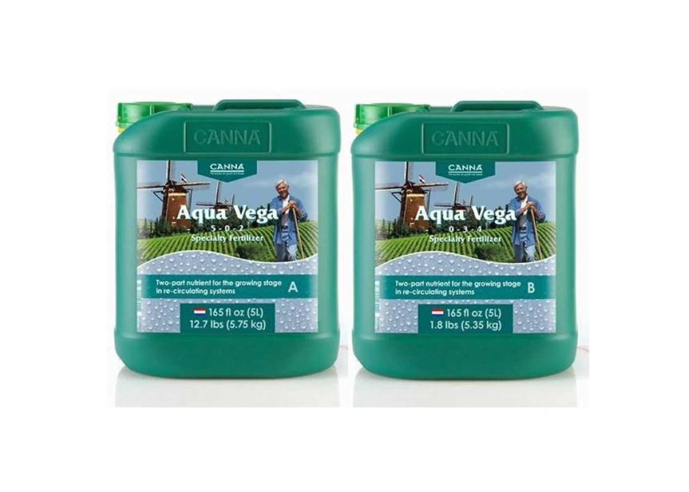 Canna Canna Aqua Vega A/B COMBO 5L