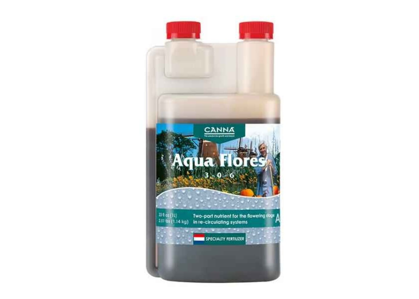 Canna Canna Aqua Flores A 1L