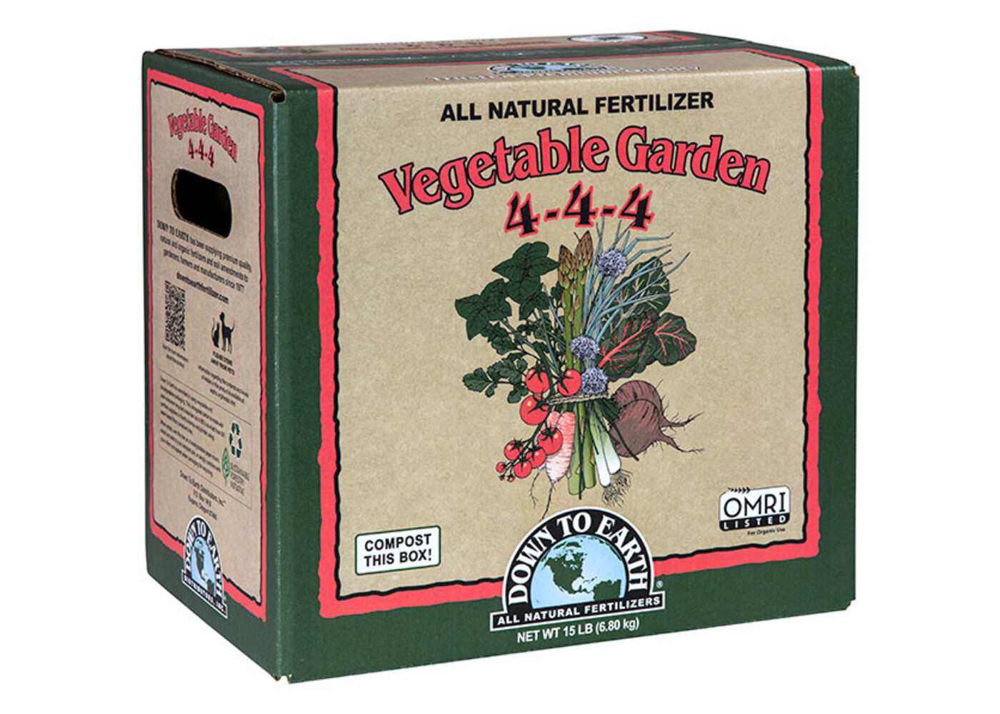 Down To Earth Vegetable Garden 15lb
