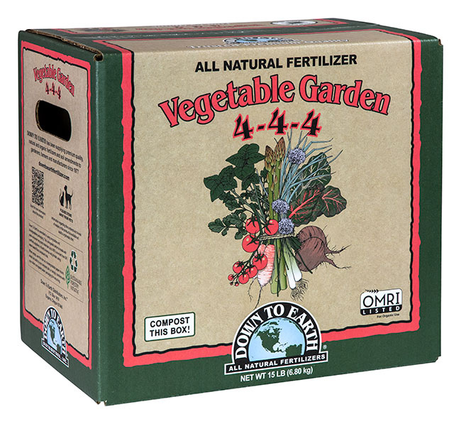 Down To Earth Vegetable Garden 15lb