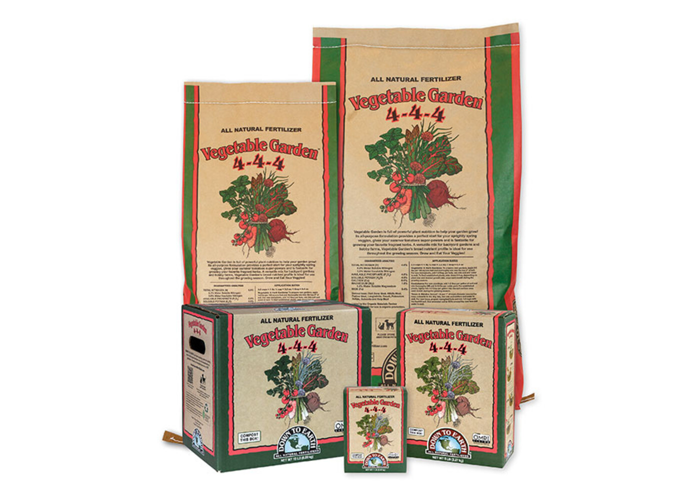 Down To Earth Vegetable Garden 15lb