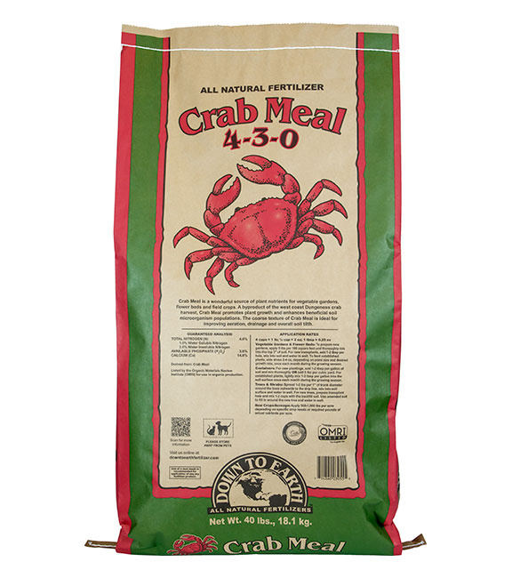 Down To Earth Crab Meal - 40 lb
