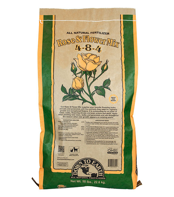 Down To Earth Rose & Flower Mix 50lb