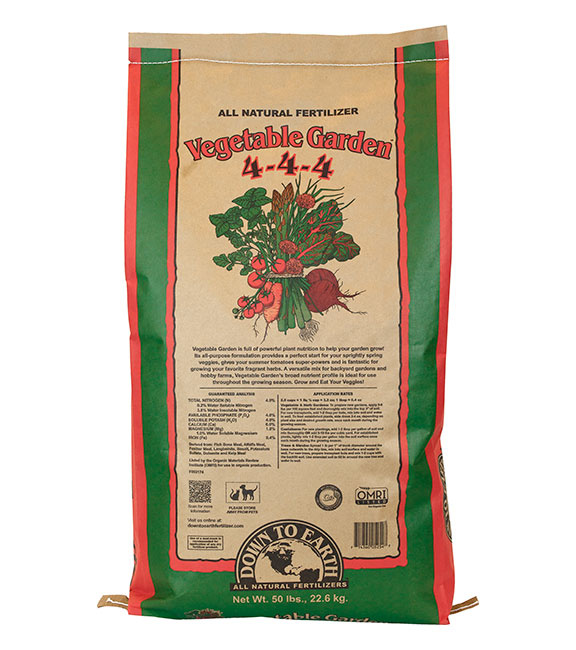 Down To Earth Vegetable Garden 50lb