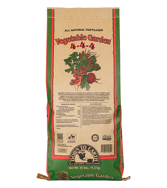 Down To Earth Vegetable Garden 25lb