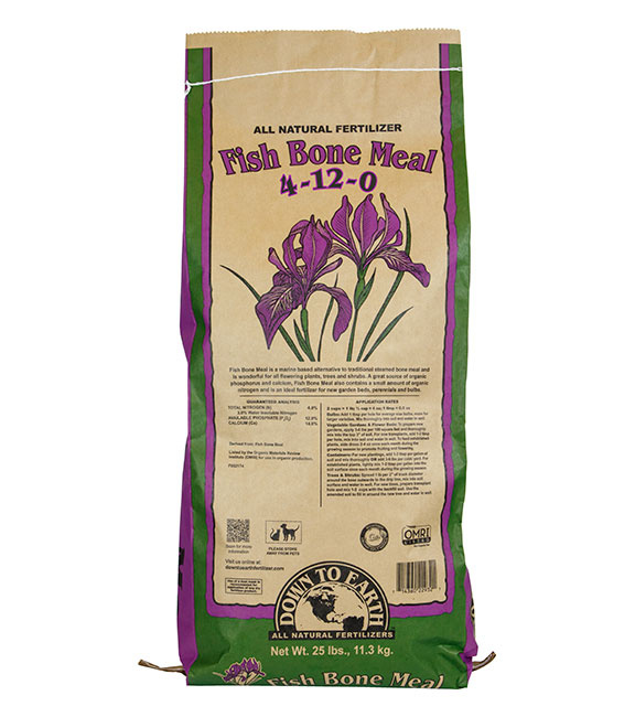 Down To Earth Fish Bone Meal - 25 lb