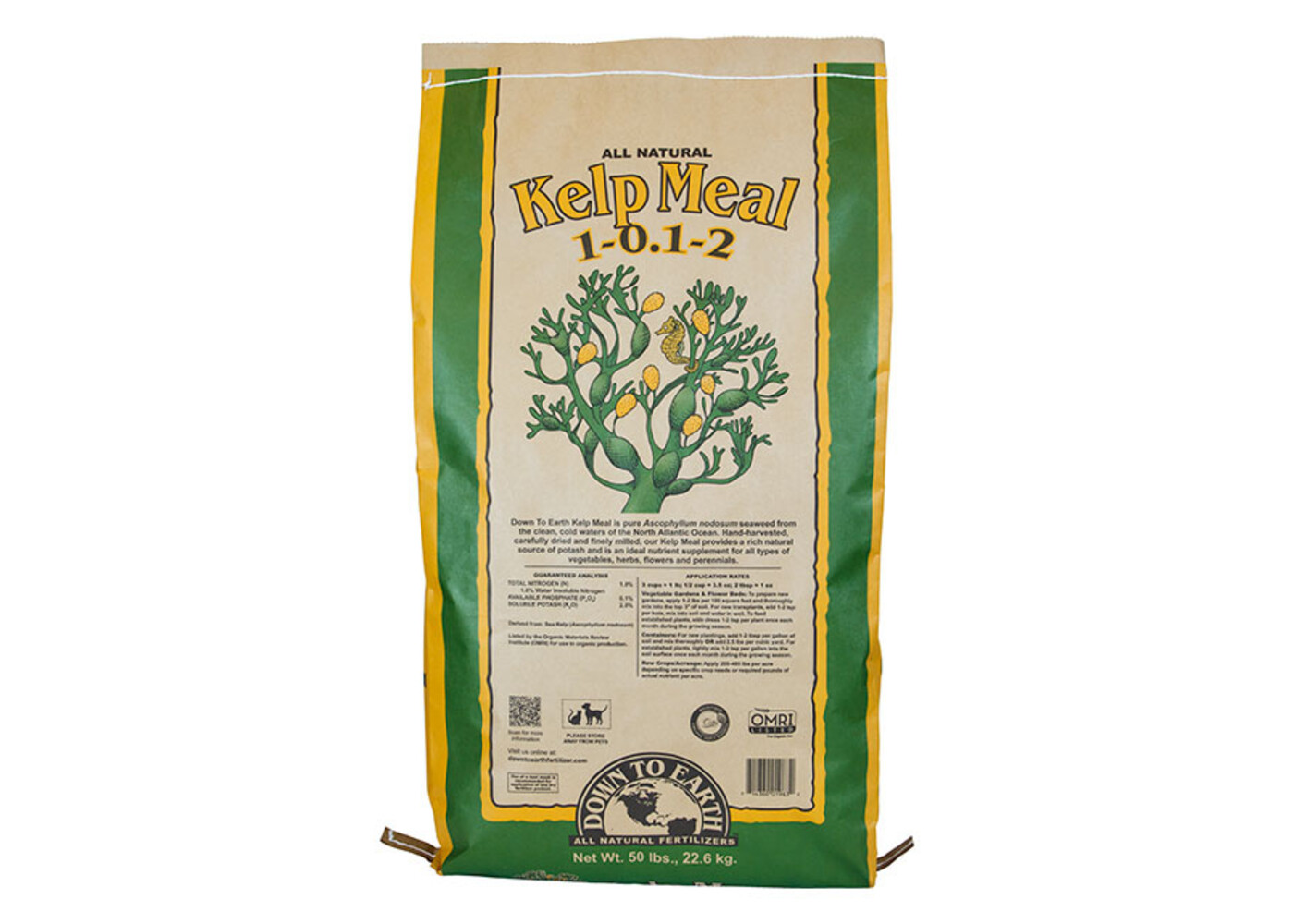 Down To Earth Kelp Meal - 50 lb