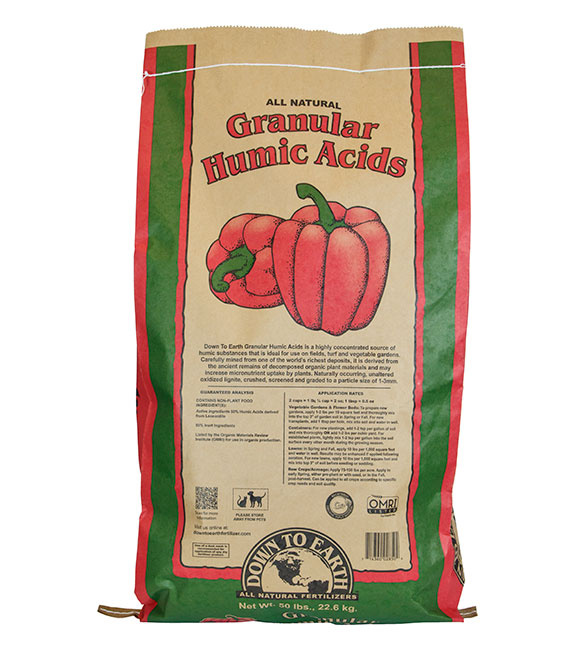 Down To Earth Granular Humic Acid 50lb