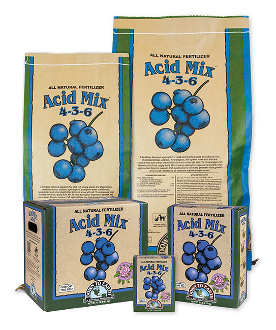 Down To Earth Acid Mix 25lb