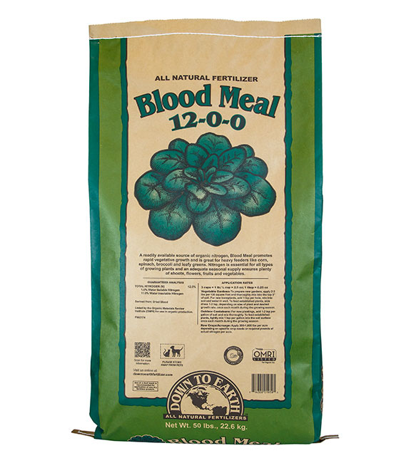 Down To Earth Blood Meal 50lb
