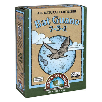 Down To Earth Bat Guano 7-3-1   2 lb