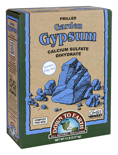 Down To Earth Garden Gypsum 5lb
