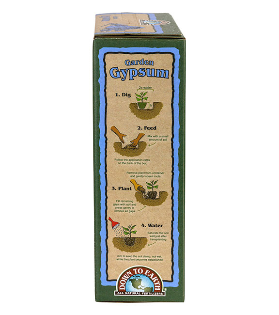 Down To Earth Garden Gypsum 5lb