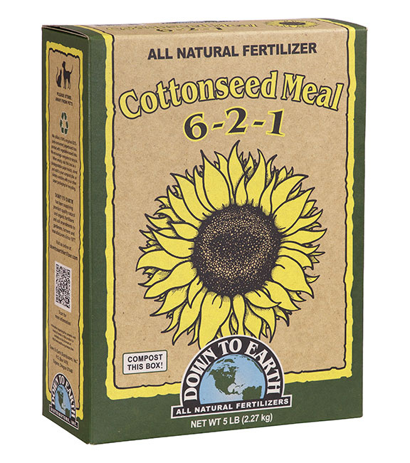 Down To Earth Cottonseed Meal 5lb