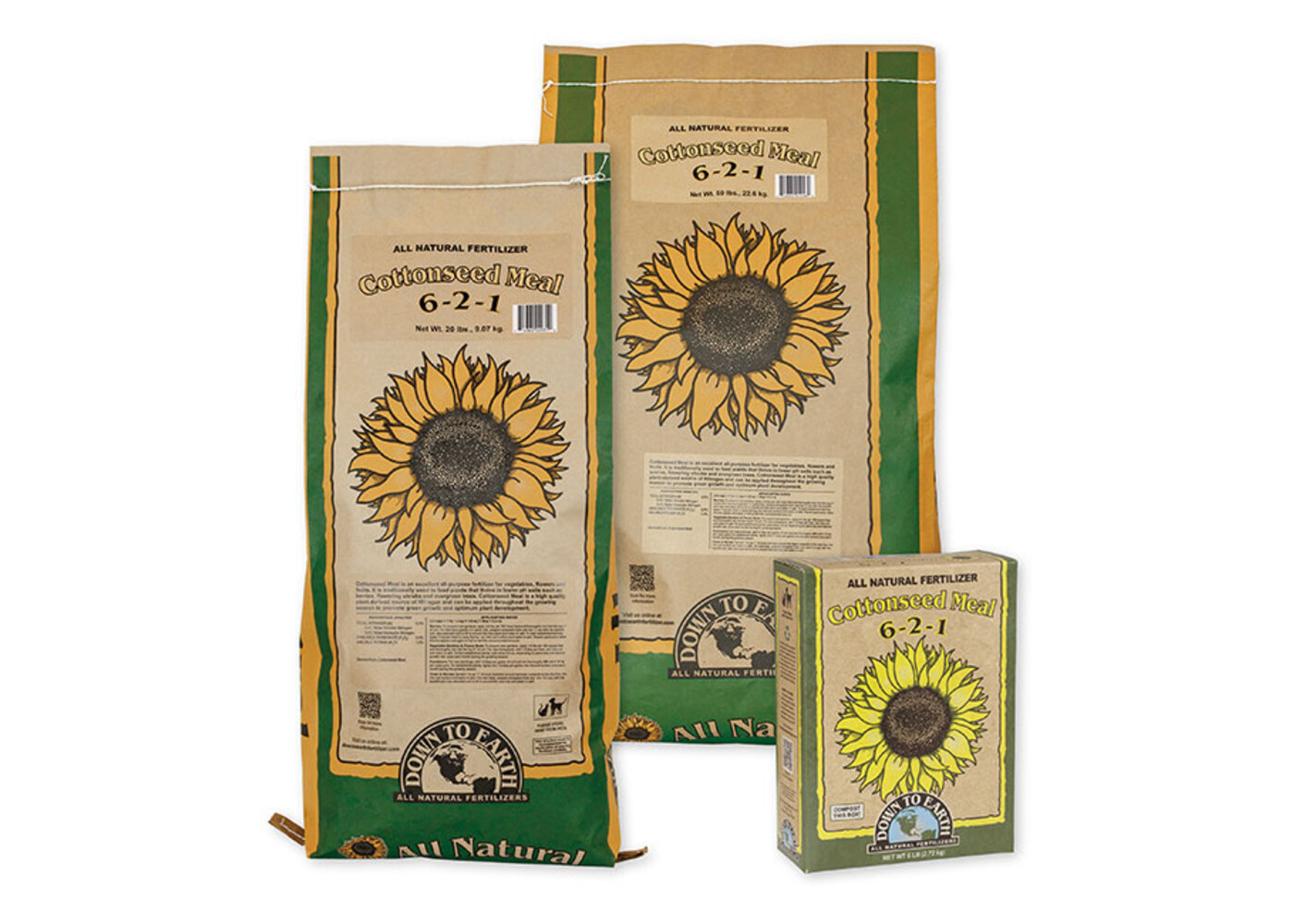 Down To Earth Cottonseed Meal 5lb