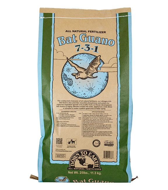 Down To Earth Bat Guano 25lb