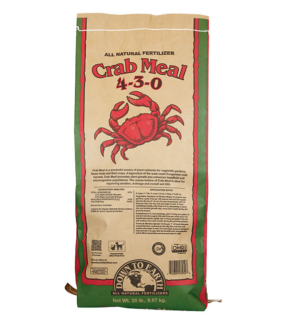 Down To Earth Crab Meal - 20 lb