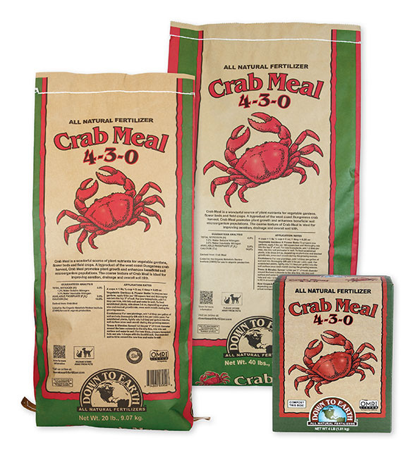 Down To Earth Crab Meal - 20 lb