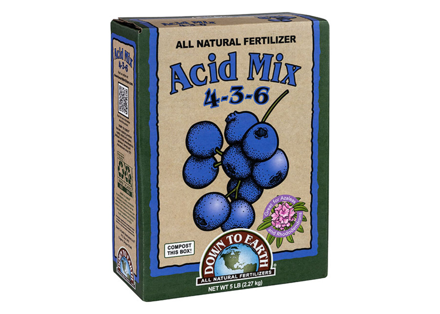 Down To Earth Acid Mix 5lb