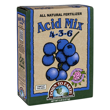 Down To Earth Acid Mix 5lb
