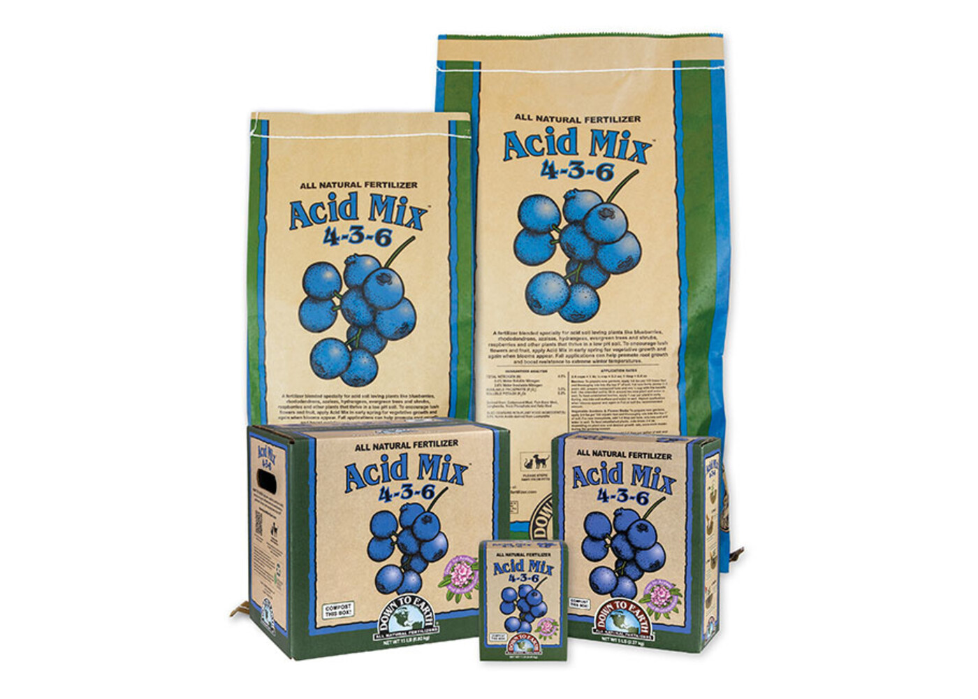 Down To Earth Acid Mix 5lb