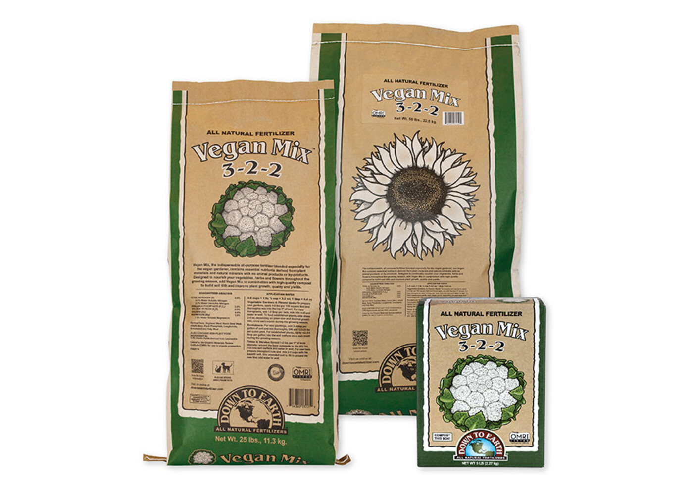 Down To Earth Vegan Mix 5lb