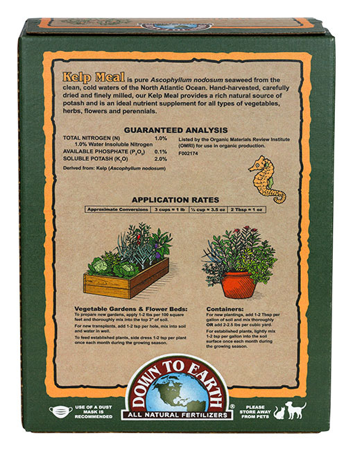 Down To Earth Kelp Meal - 4 lb