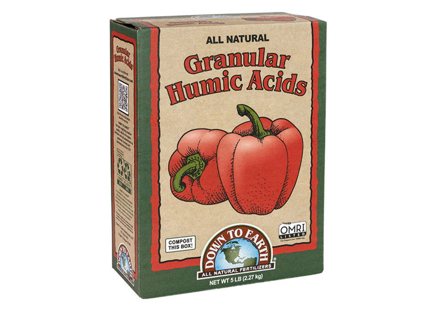 Down To Earth Granular Humic Acid 5lb
