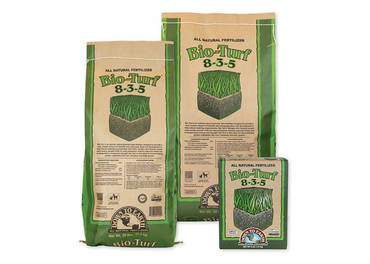 Down To Earth Bio Turf 25lb