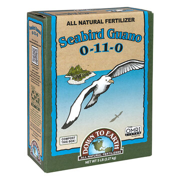 Down To Earth Seabird Guano 0-11-0, 5 lb