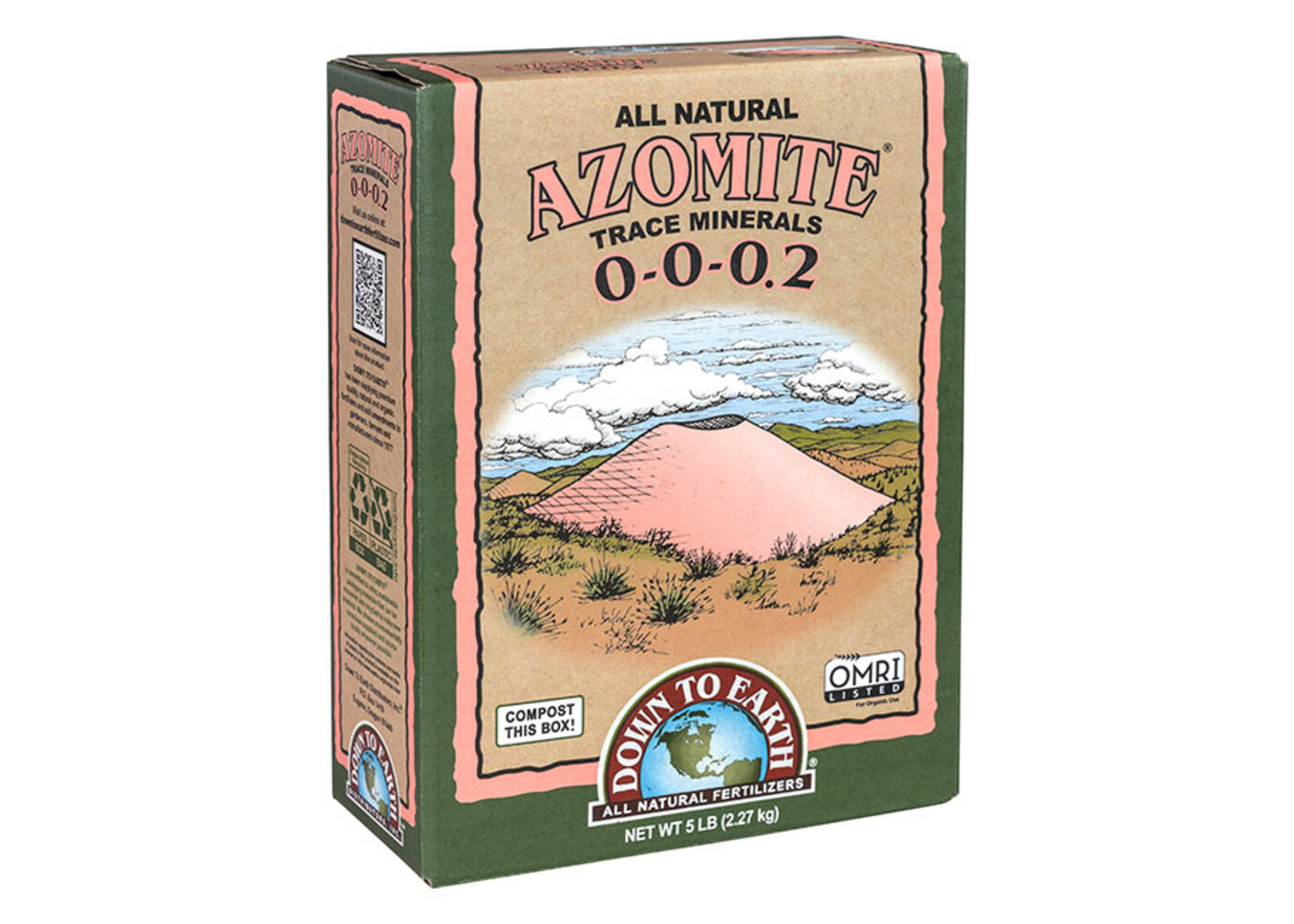 Down To Earth Azomite SR Powder - 5lb