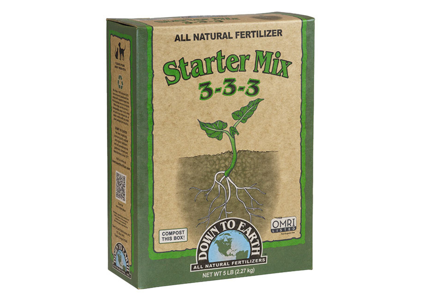 Down To Earth Starter Mix - 5 lb