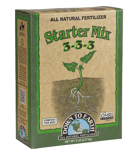 Down To Earth Starter Mix - 5 lb