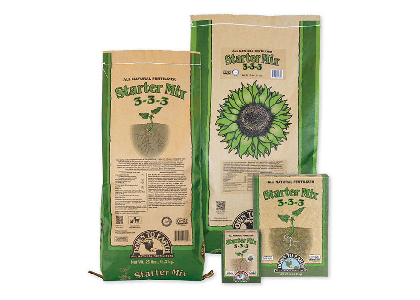 Down To Earth Starter Mix - 5 lb