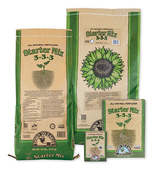 Down To Earth Starter Mix - 5 lb