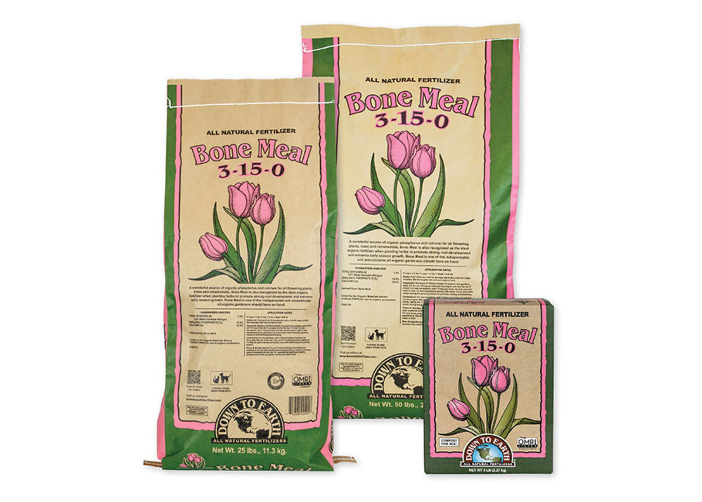 Down To Earth Bone Meal - 50 lb