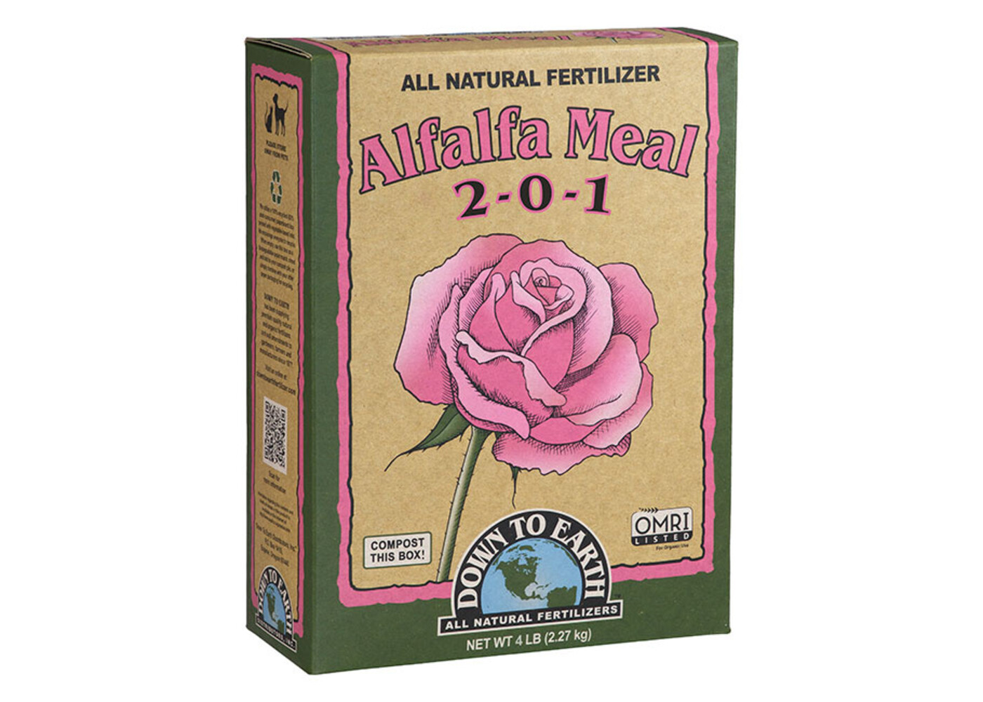 Down To Earth Alfalfa Meal - 4 lb