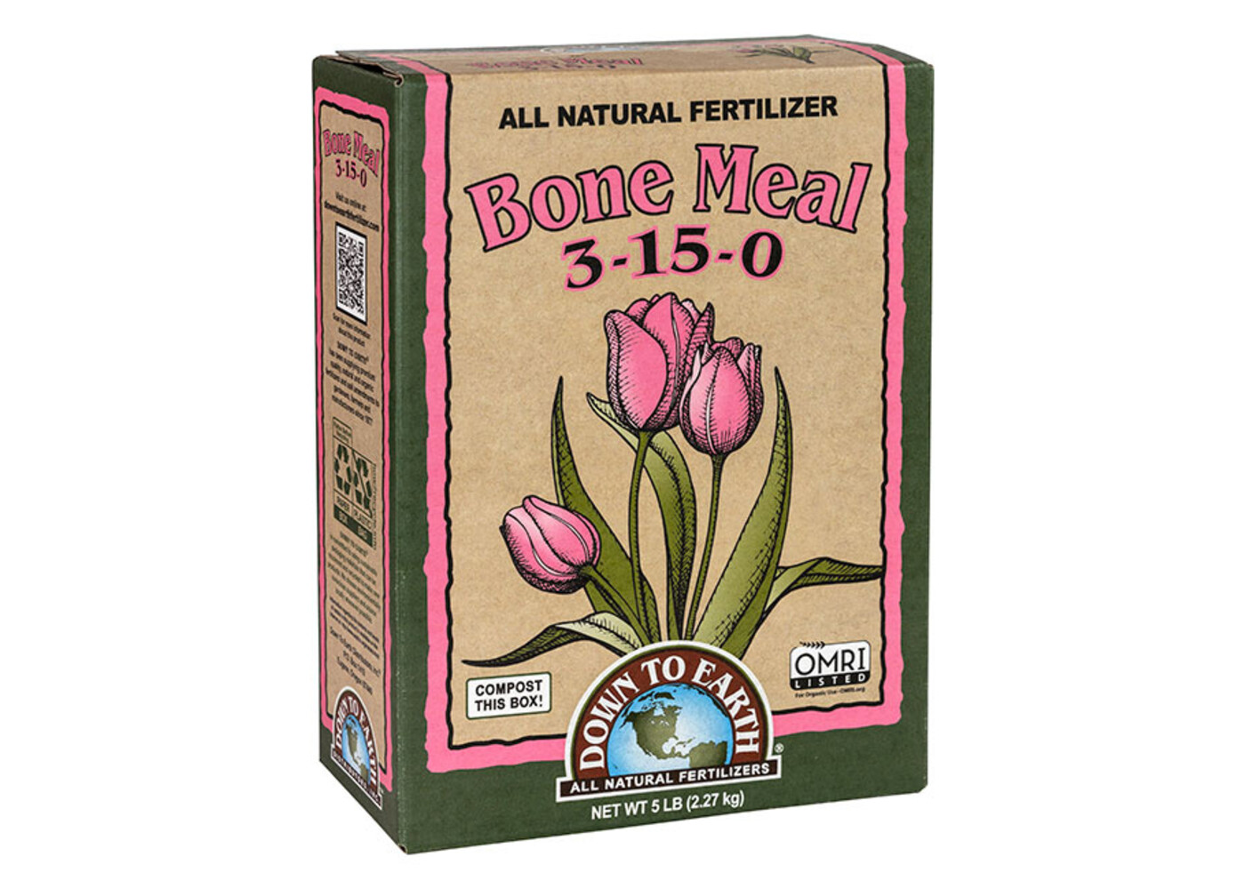 Down To Earth Bone Meal - 5 lb