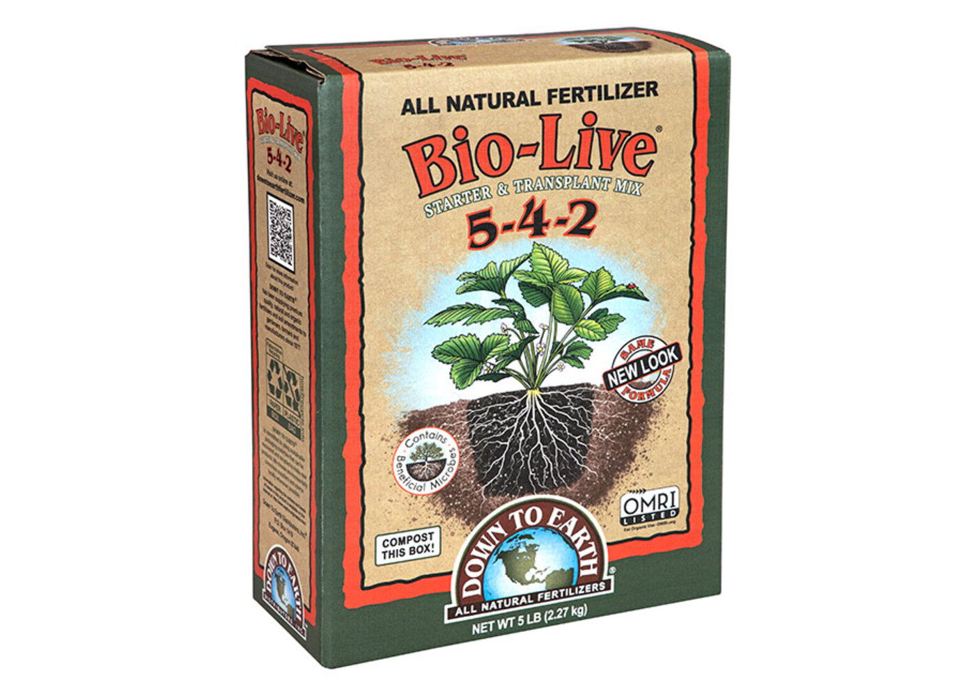 Down To Earth Bio-Live - 5 lb