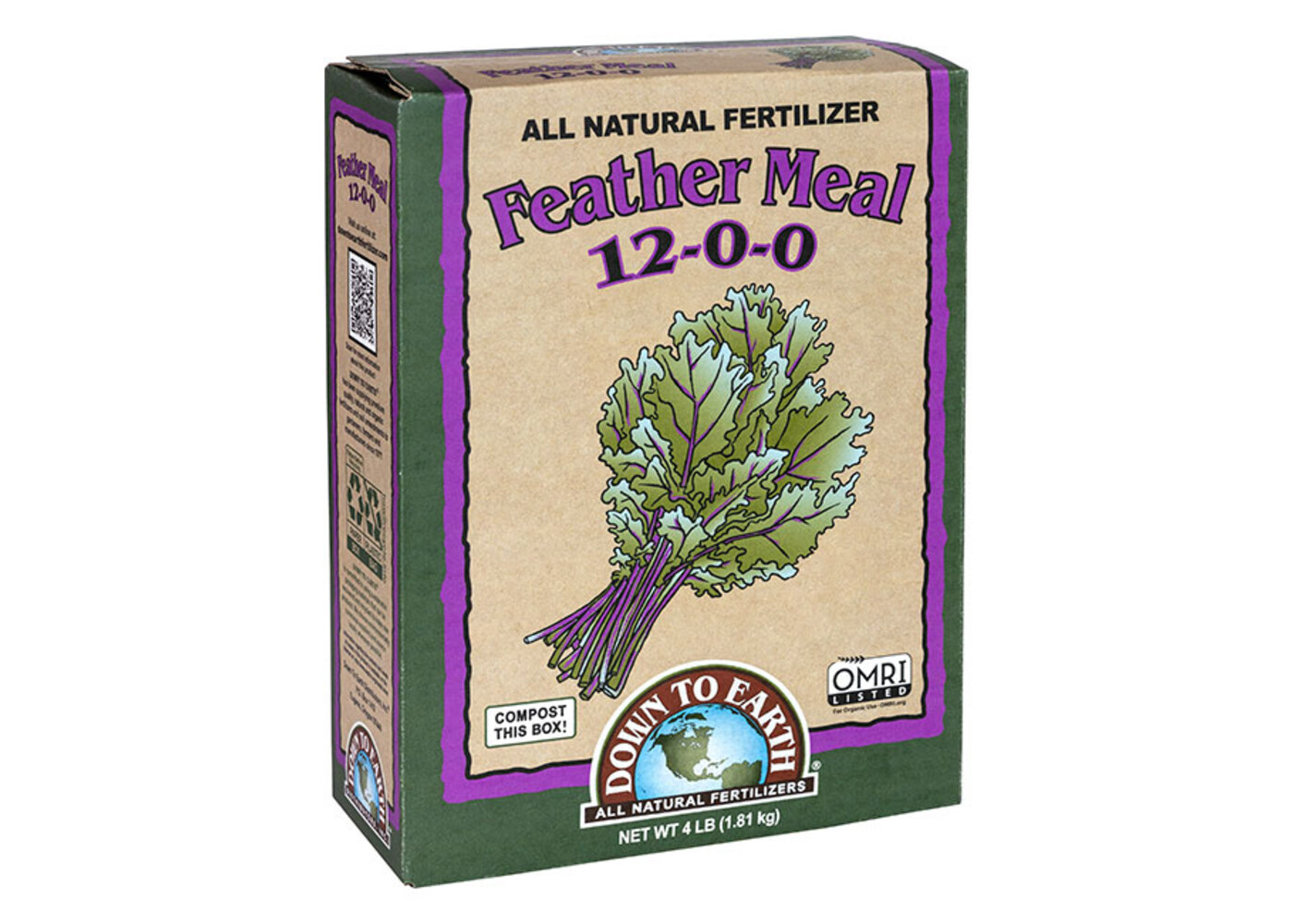 Down To Earth Feather Meal - 4 lb