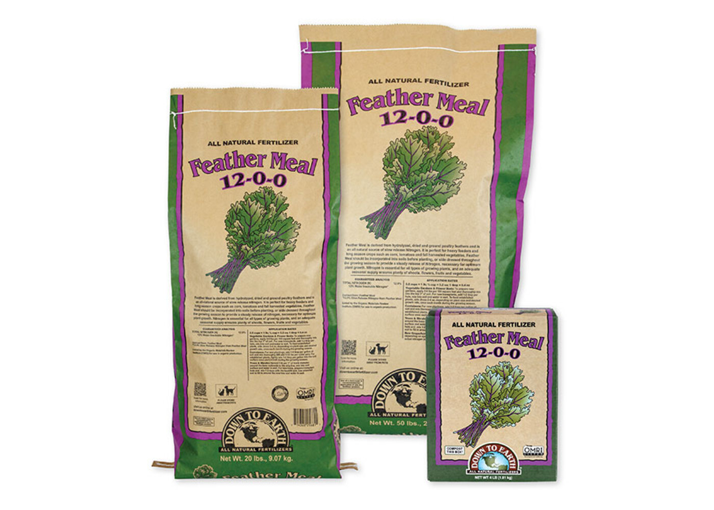Down To Earth Feather Meal - 4 lb