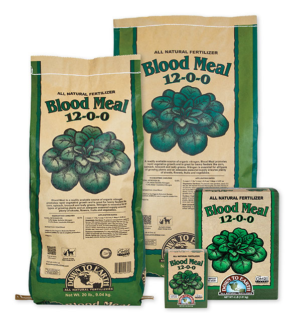 Down To Earth Blood Meal - 4 lb