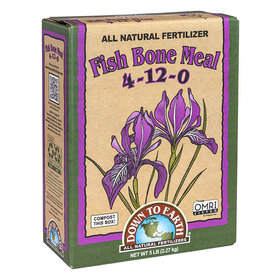 Down To Earth Fish Bone Meal - 5 lb