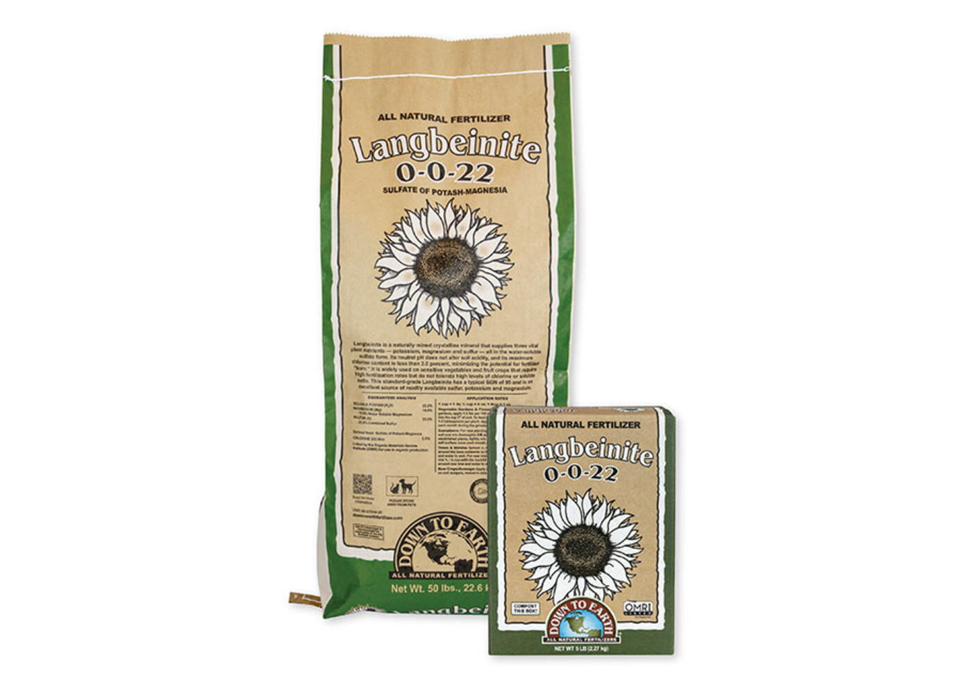 Down To Earth Langbeinite (Sul-Po-Mag) - 5 lb