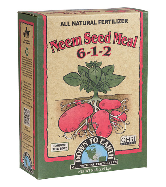 Down To Earth Neem Seed Meal 5lbs