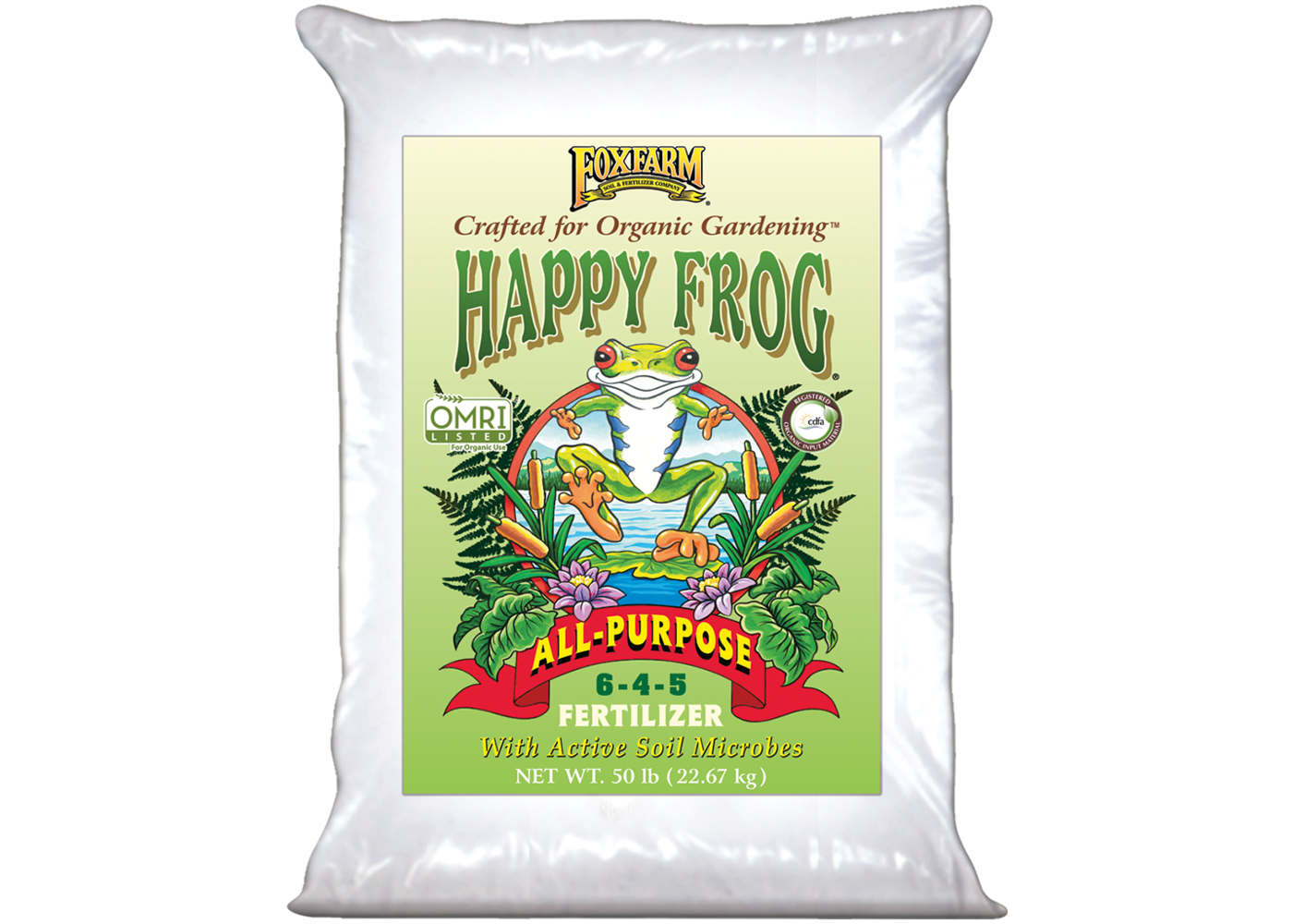 Fox Farm Happy Frog All Purpose Fertilizer 50 lb