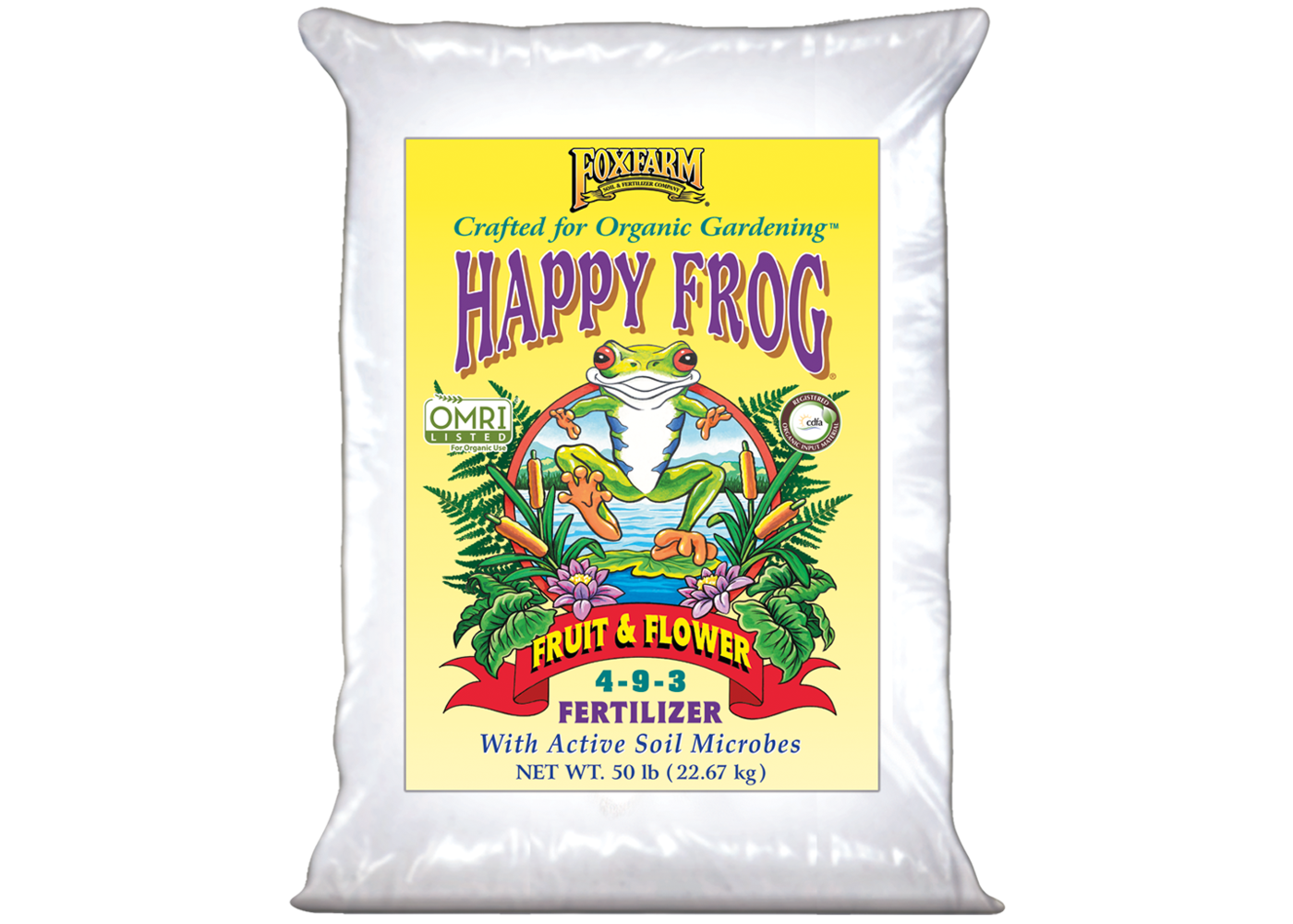 Fox Farm Happy Frog Fruit and Flower 50lb