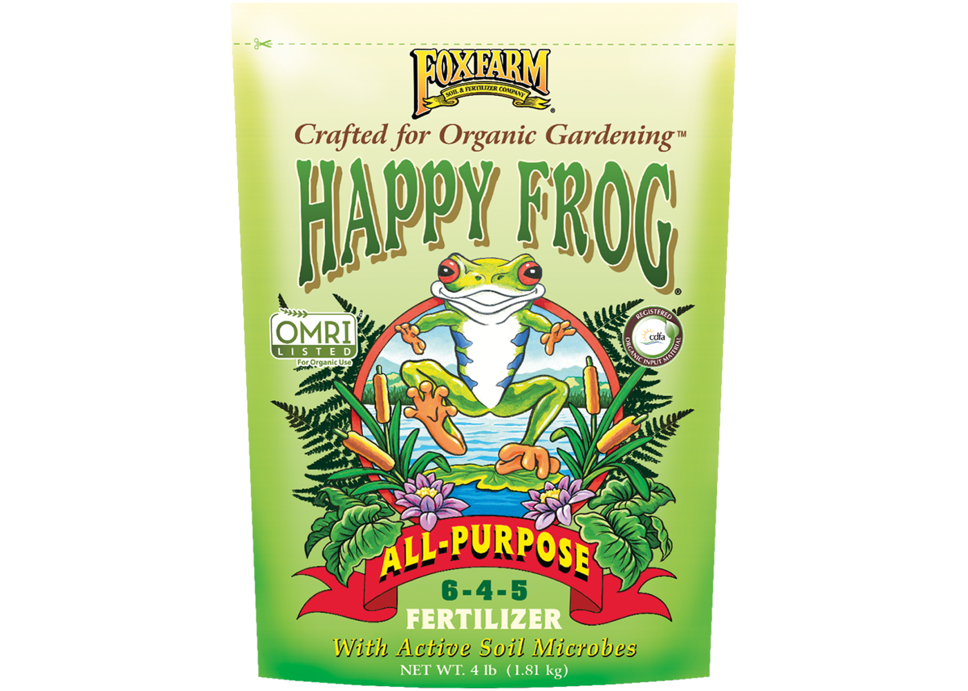 Fox Farm Happy Frog All Purpose Fertilizer 4 lb