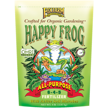 Fox Farm Happy Frog All Purpose Fertilizer 4 lb